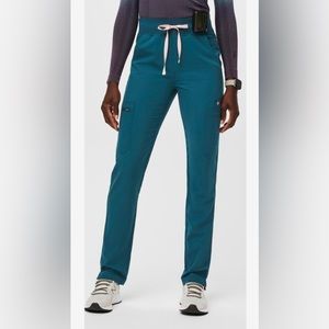 Figs High Waisted Yola Skinny Scrub Pants